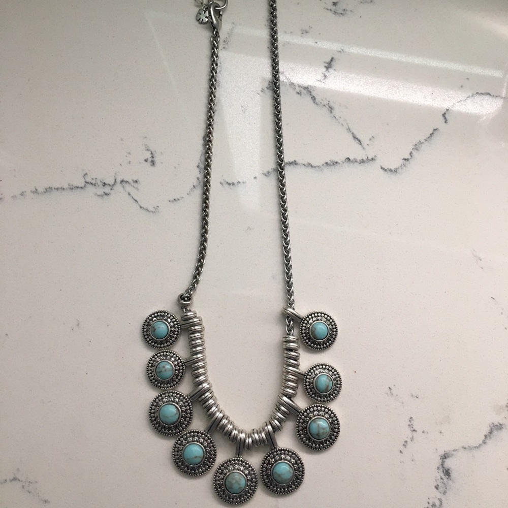 Turquoise Bead Necklace